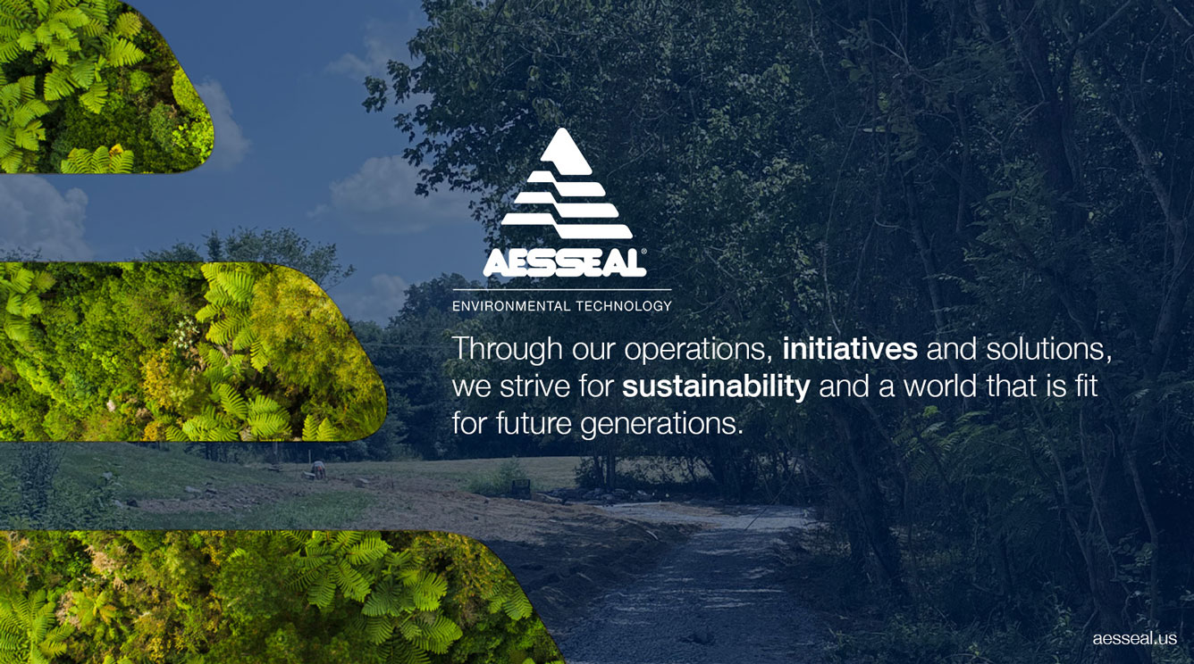 Graphic mentioning AESSEAL Sustainability