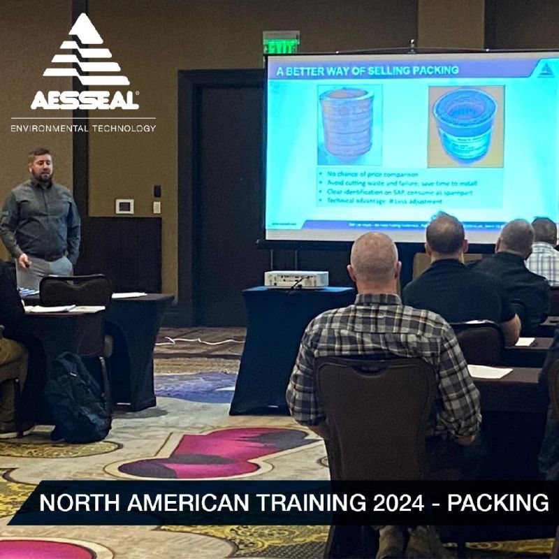 Packing training course at the North American Sales Conference